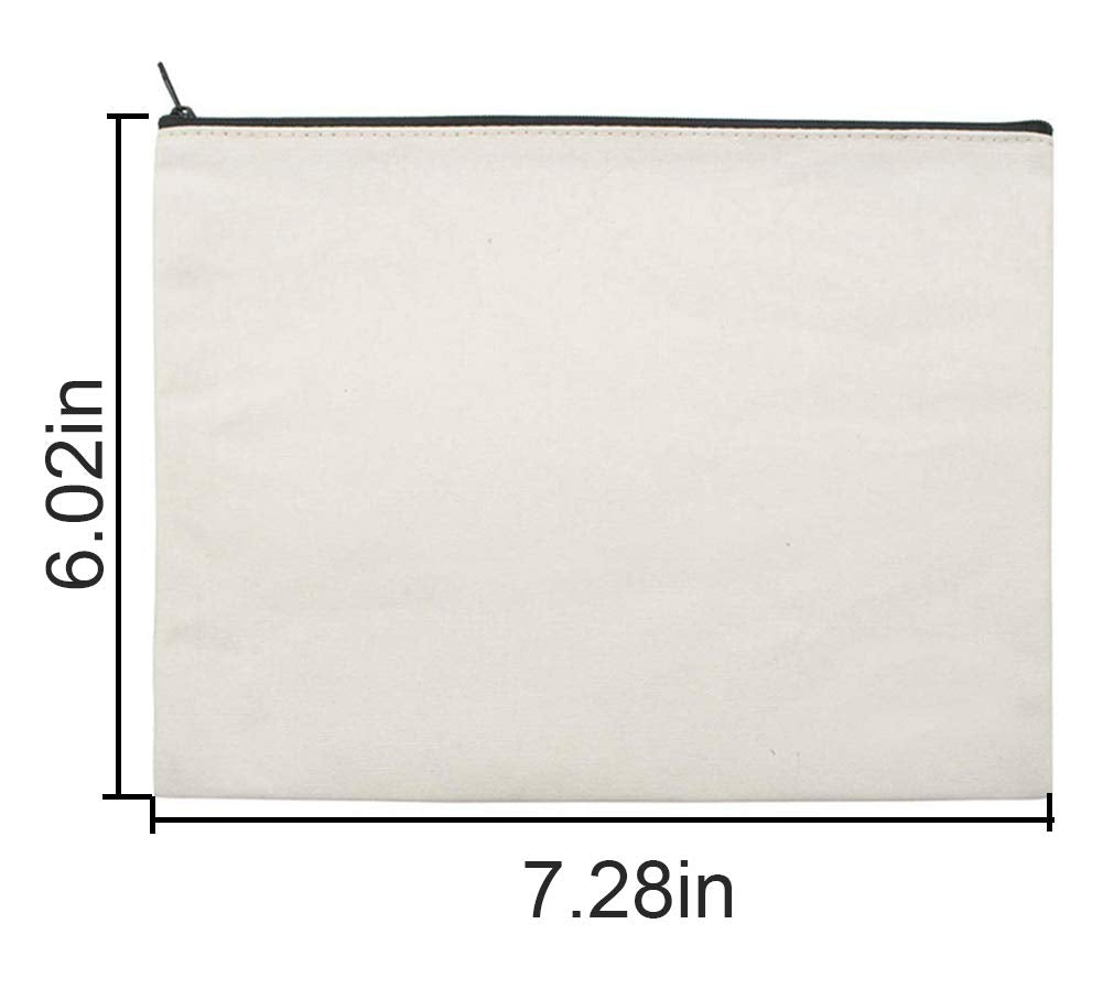 Long Story Short, I Survived The Eras Tour - Taylor Swift White Canvas Makeup Organizer Cosmetic Bag