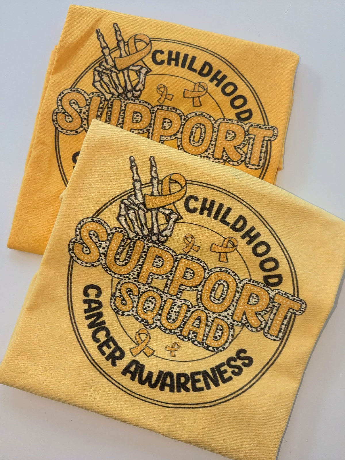 Support Squad Childhood Cancer Awareness Tee