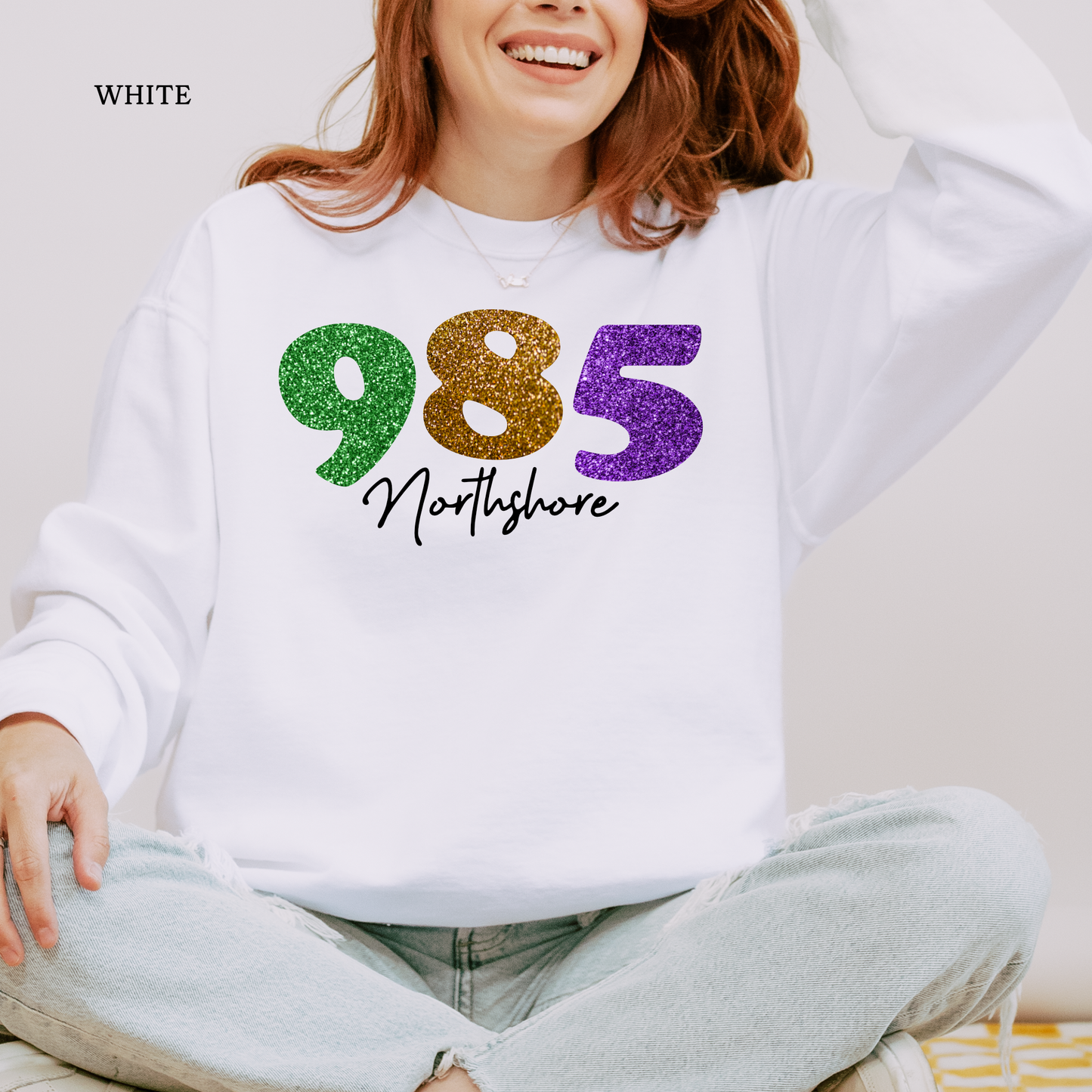 985 Northshore | Mardi Gras | Comfort Color Sweatshirts
