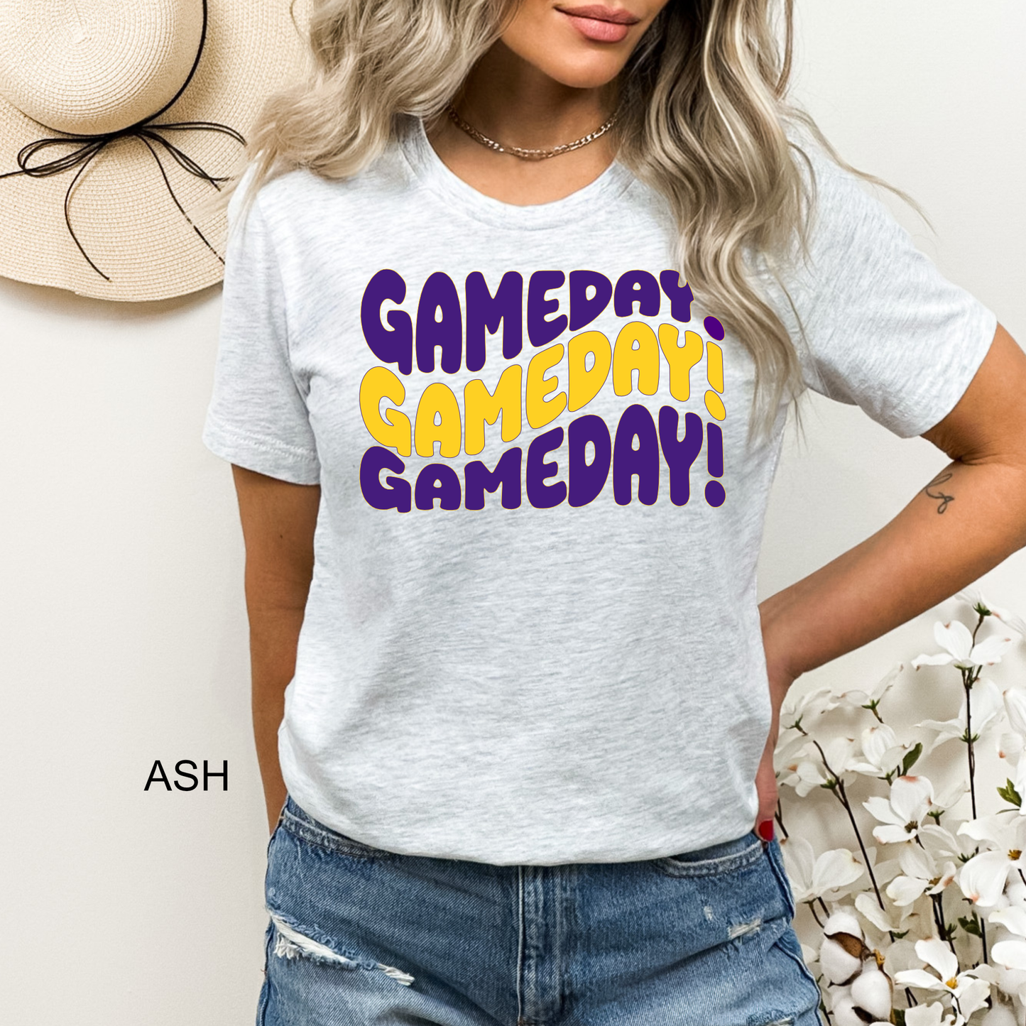 Groovy LSU GAME DAY T-shirt (Short & Long Sleeve)