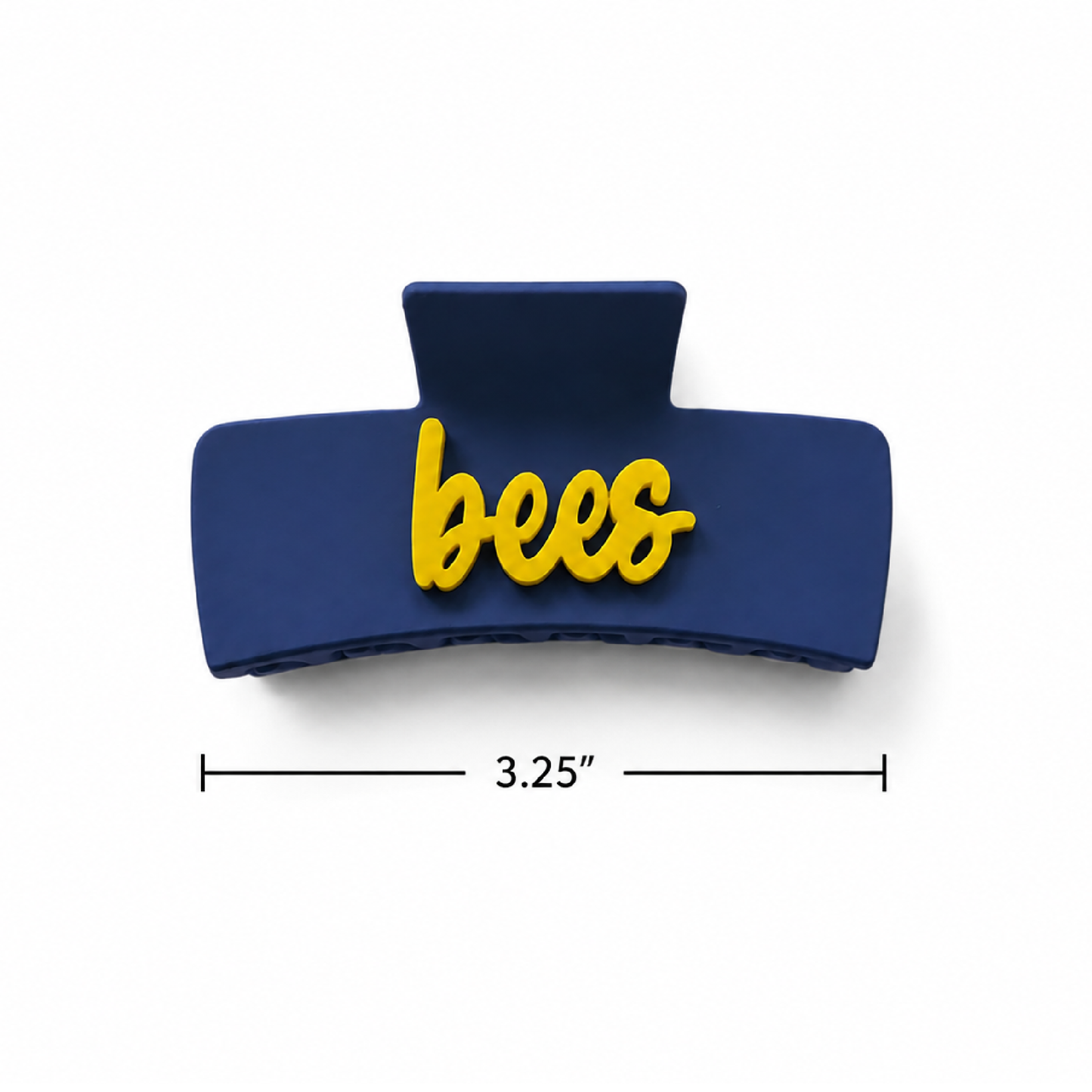 Medium Bees Acrylic Hair Accessory Double Sided Claw Clips