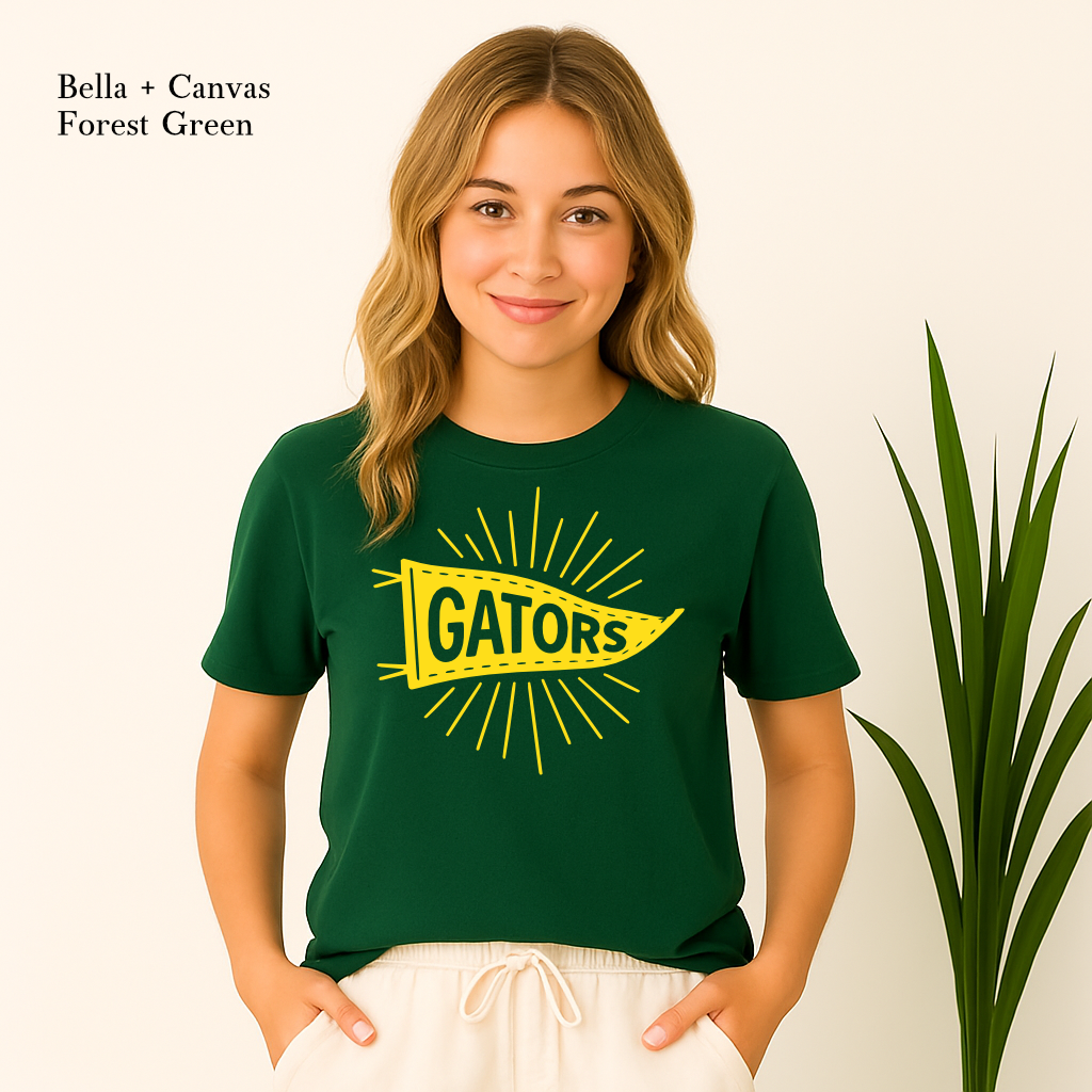 BWE Gators Pennant Flag T-shirt