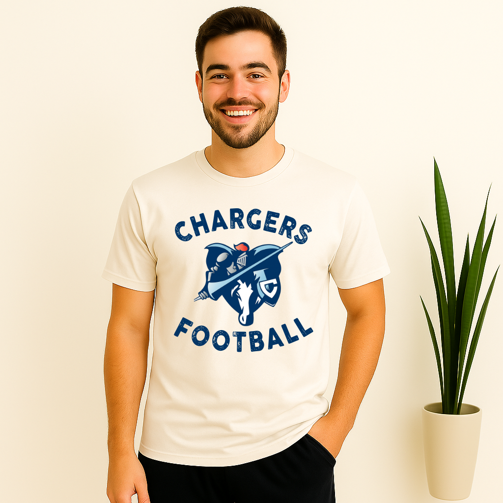 Covington Chargers youth league football design