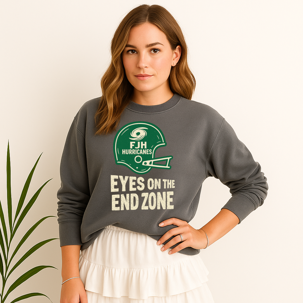 FJH football spirit shirt with helmet design