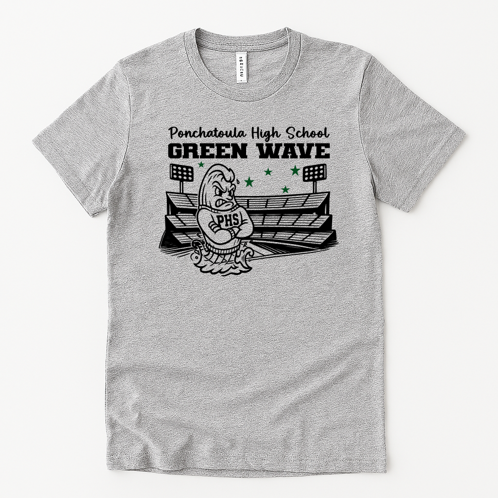 Ponchatoula High Friday Night Lights Green Wave Shirt