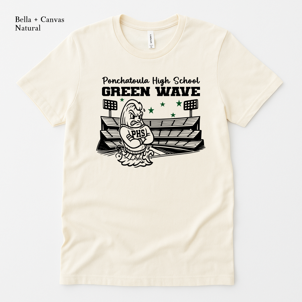 Ponchatoula High Friday Night Lights Green Wave Shirt