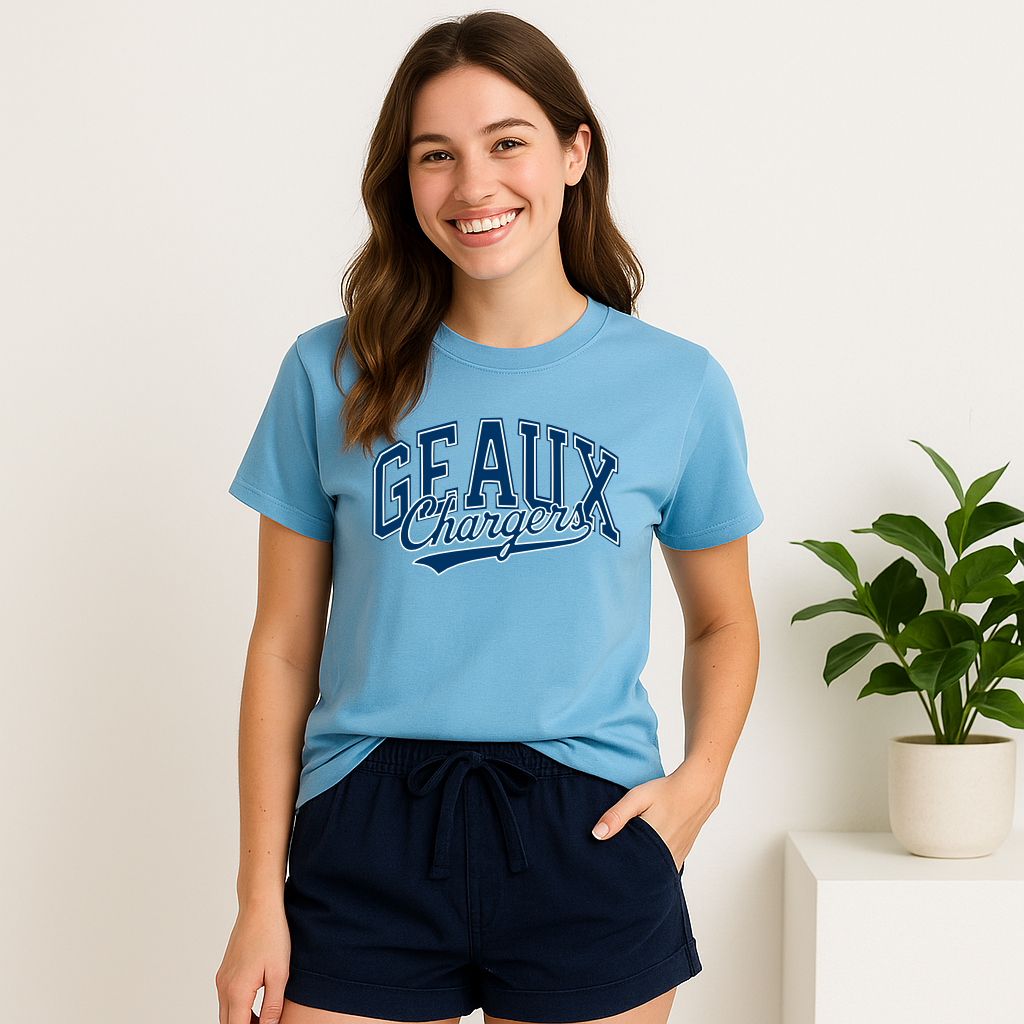 Geaux Chargers Football Shirt