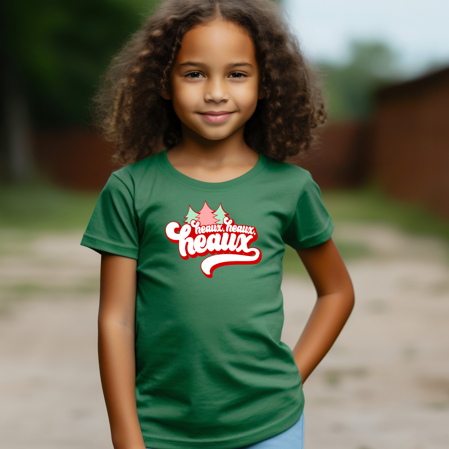 Heaux Heaux Heaux Christmas Tree Tee | Kids & Adults