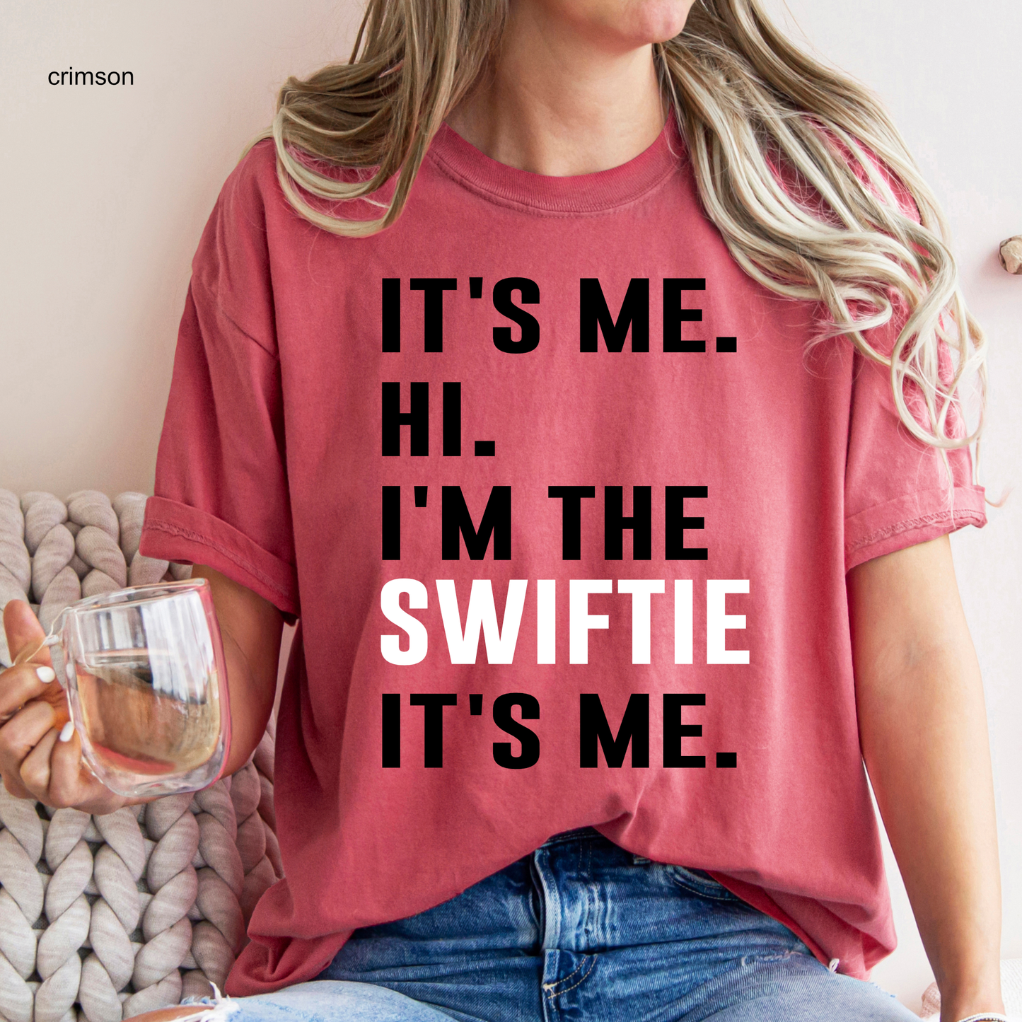 It's Me, Hi. I'm the SWIFTIE - Adult & Youth Comfort Colors Concert Tee