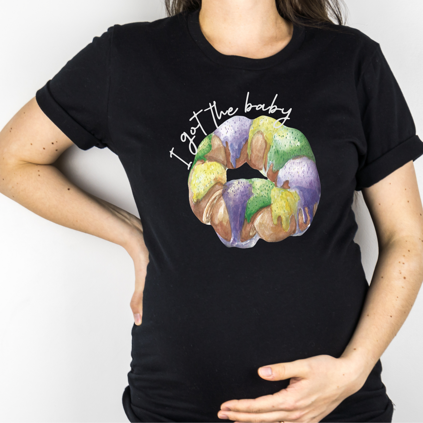 I Got the Baby | Maternity | Mardi Gras