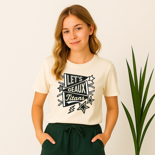 Pennant Flag Let's Geaux Titans