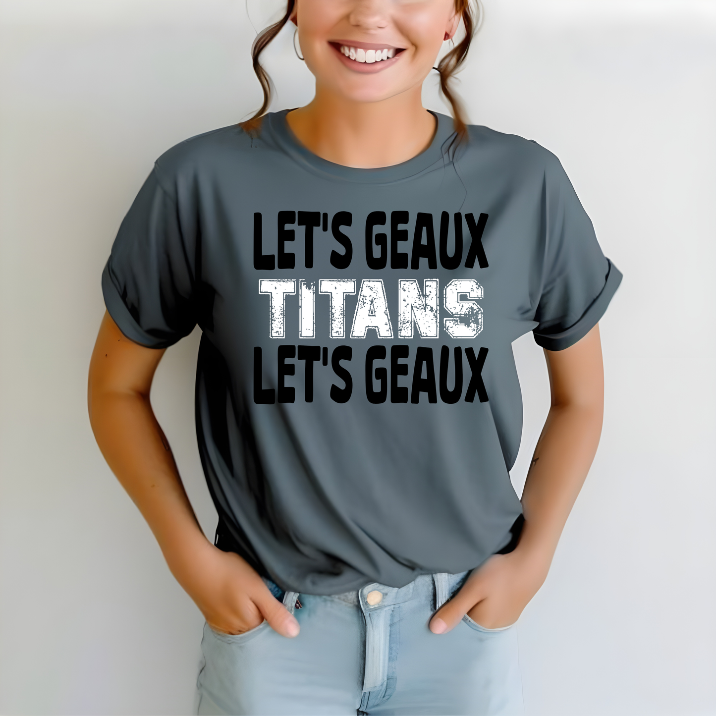 Let's Geaux Titans | Lakeshore High | Short Sleeve