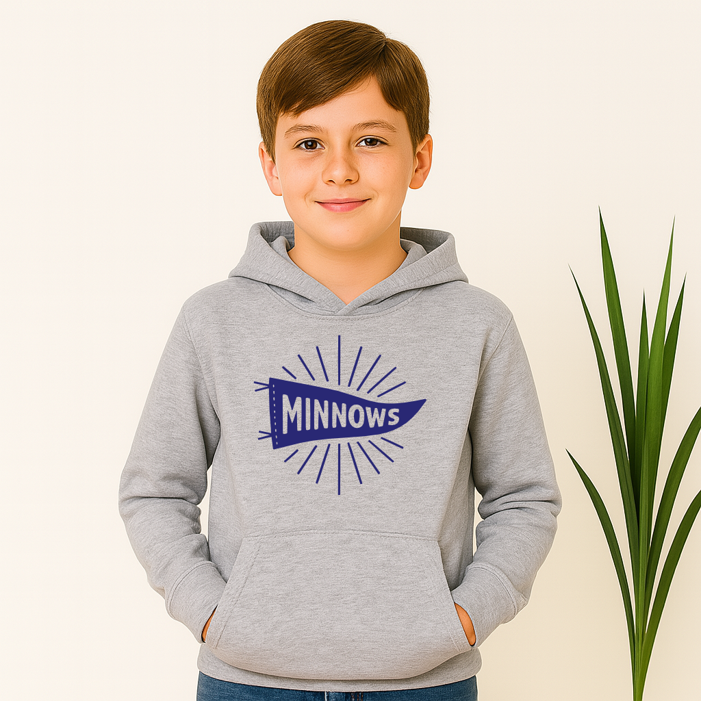 Madisonville Elementary Minnows Pennant Hoodie