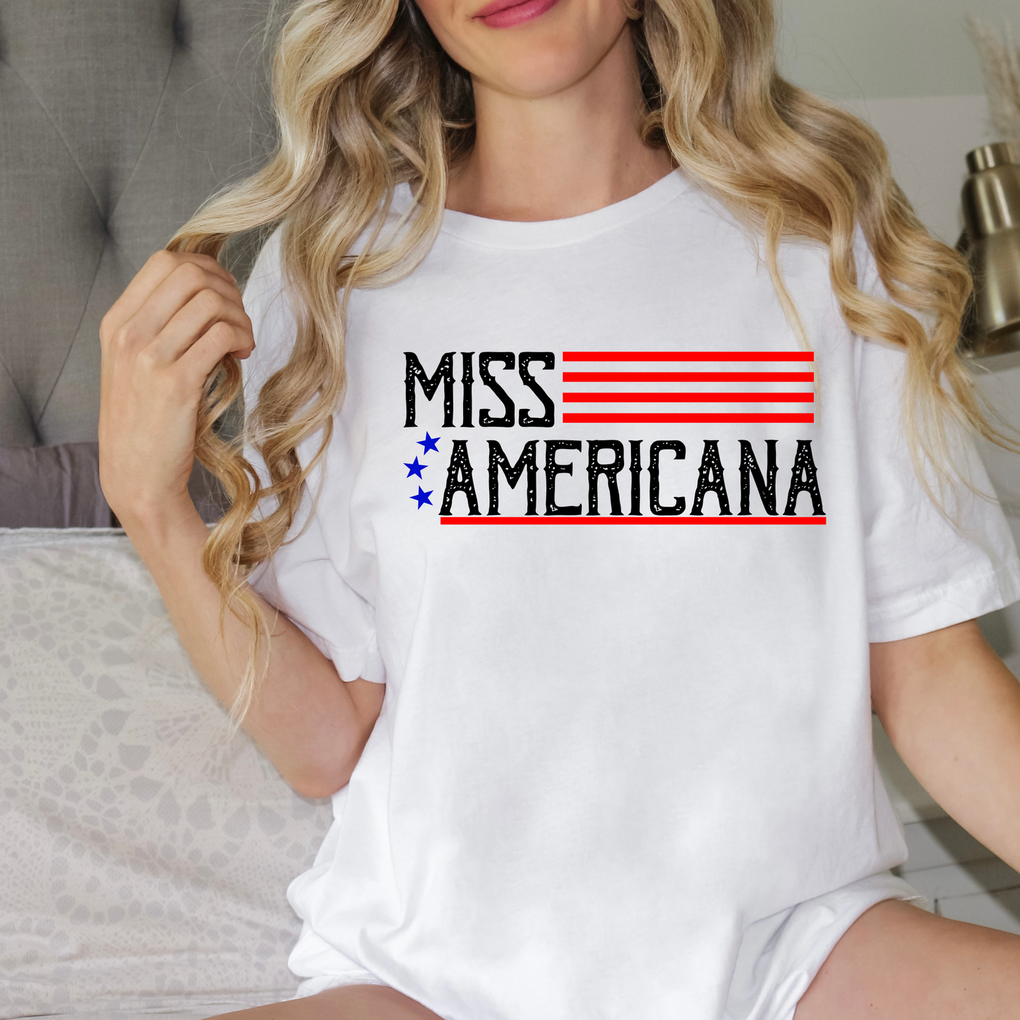 Miss Americana| Flag | Adult & Youth Comfort Colors Tee