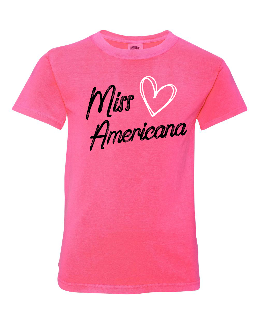 Miss Americana Heart | Adult & Youth Comfort Colors Tee