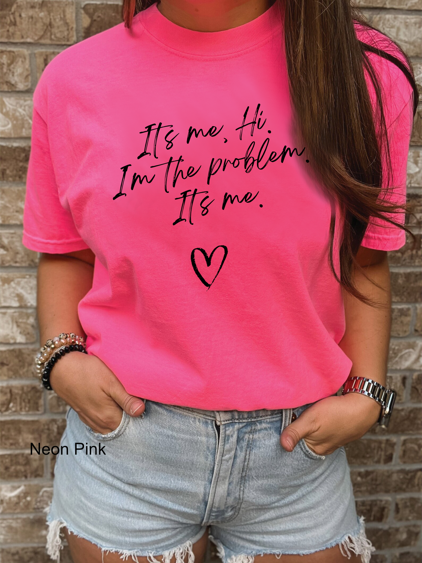 Hi, It's Me, I'm The Problem It's Me - Adult & Youth Comfort Colors Tee