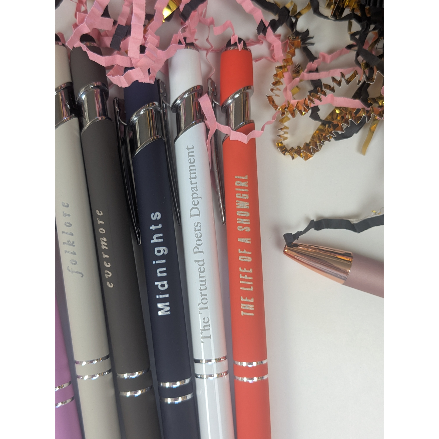 The 12 Eras Collector Stylus Pen Set â Swiftie Inspired Writing Collection