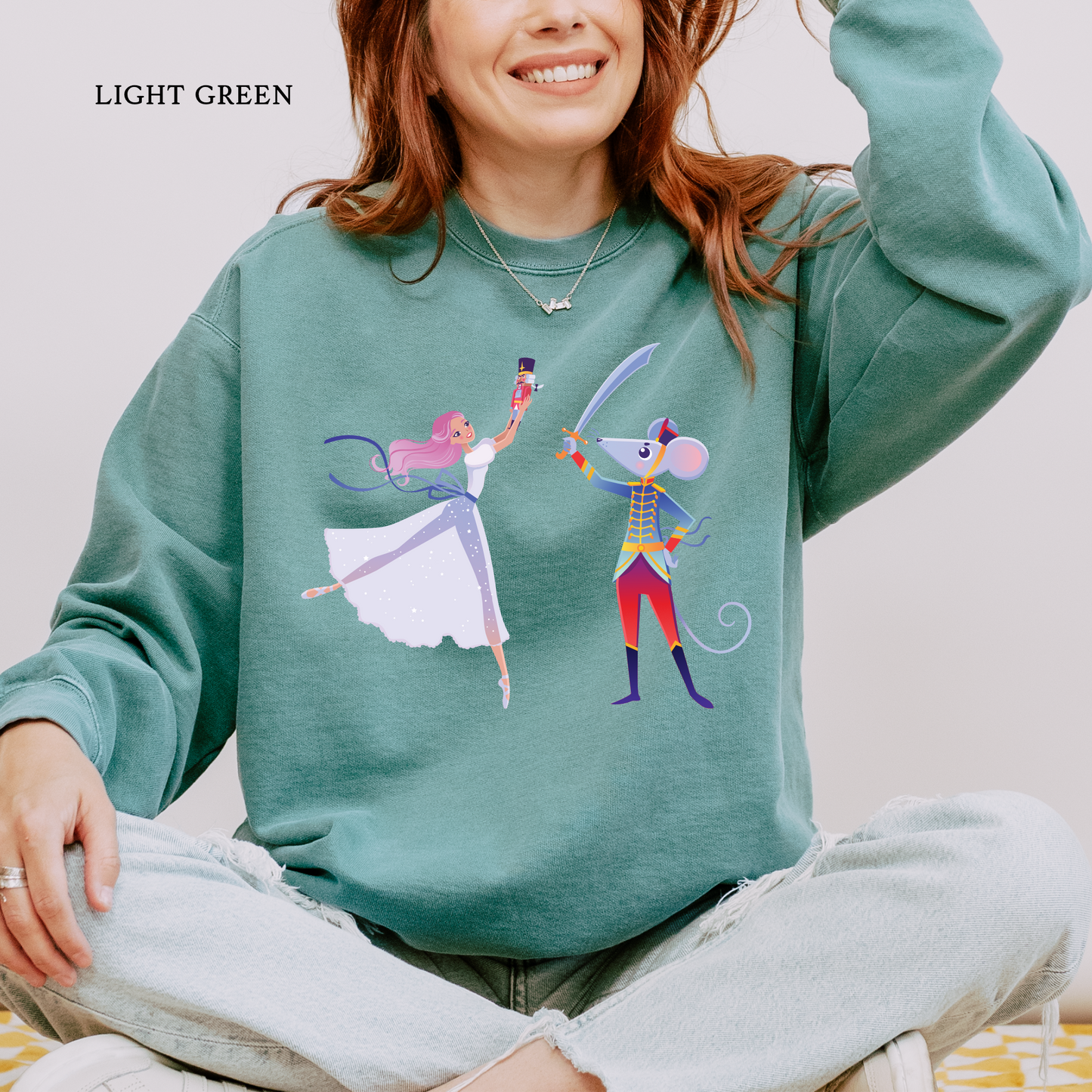 The Nutcracker | Christmas Comfort Color Sweatshirts