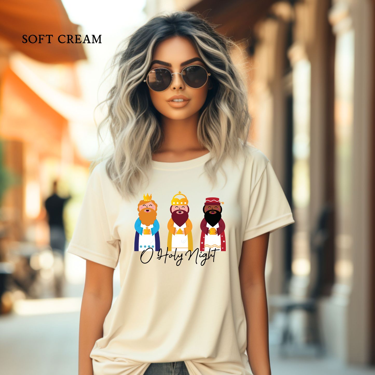 O Holy Night Christmas Tee | Kids & Adults