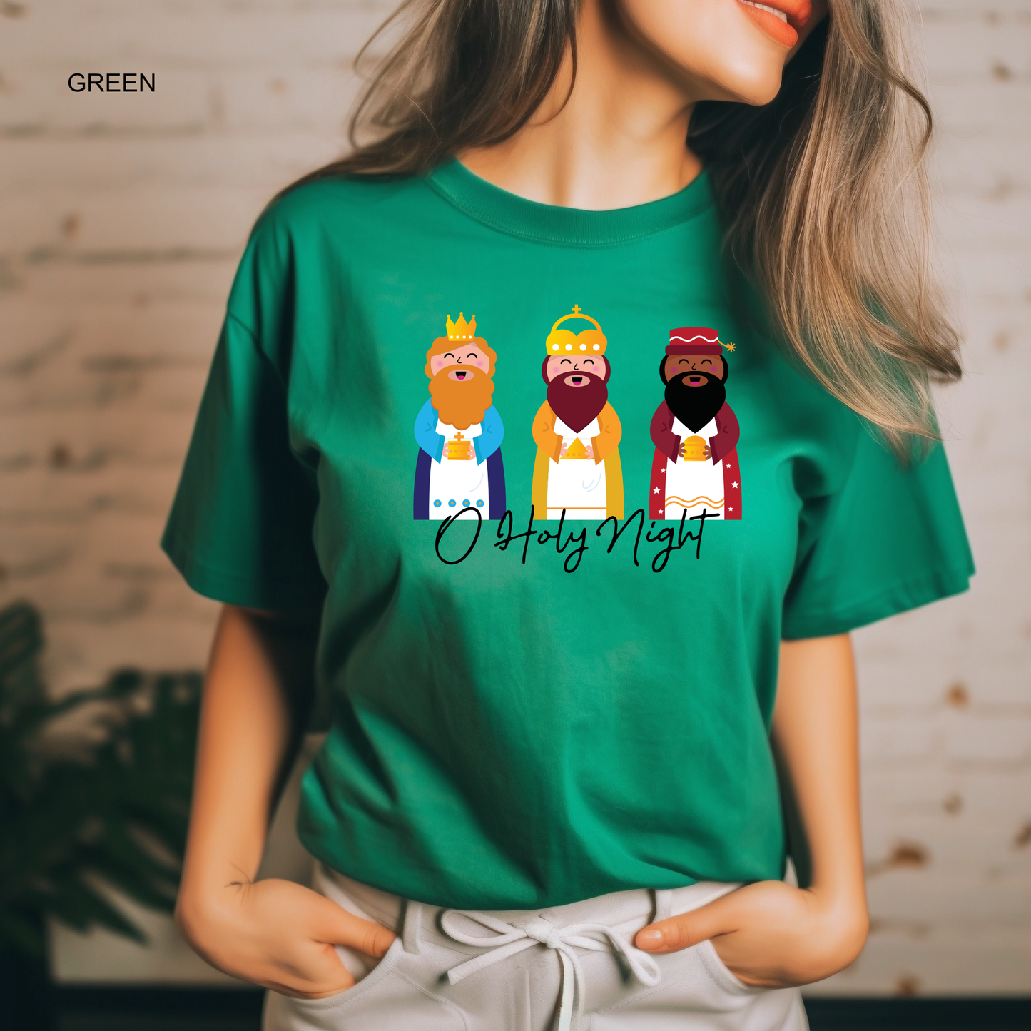 O Holy Night Christmas Tee | Kids & Adults