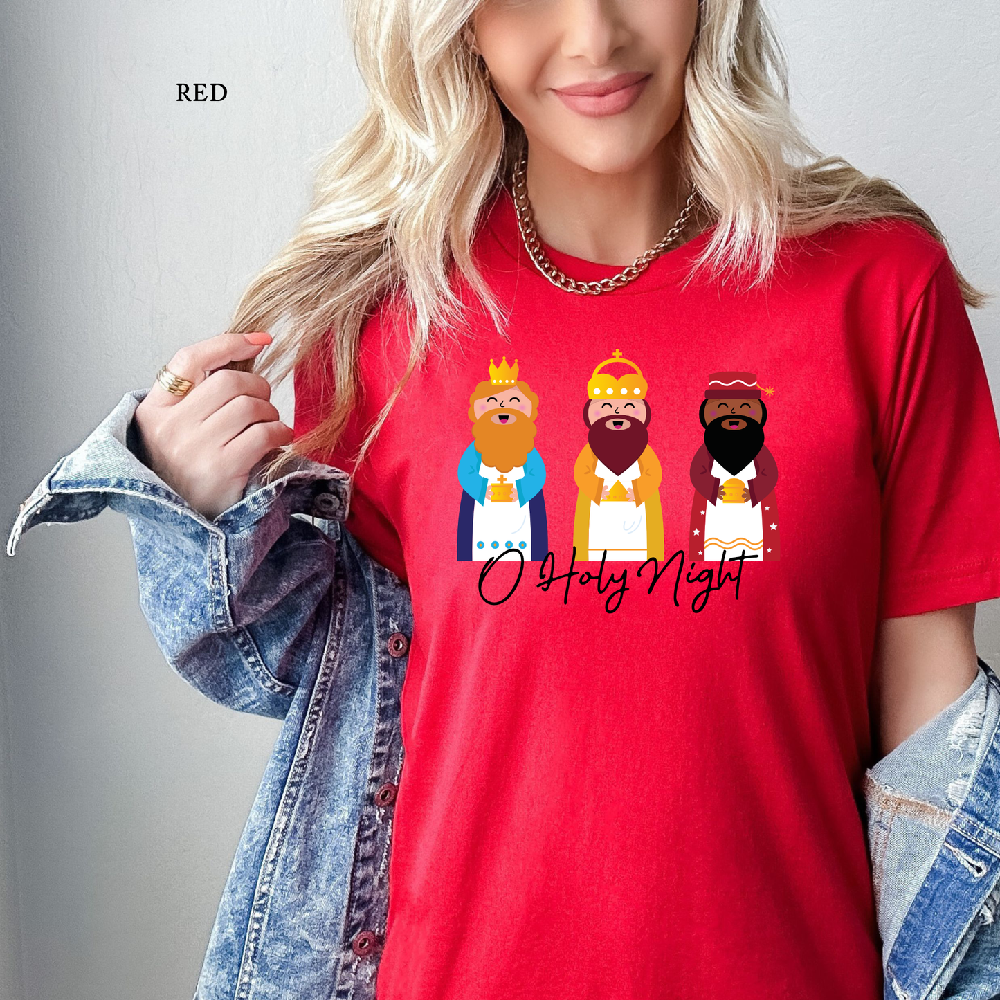 O Holy Night Christmas Tee | Kids & Adults