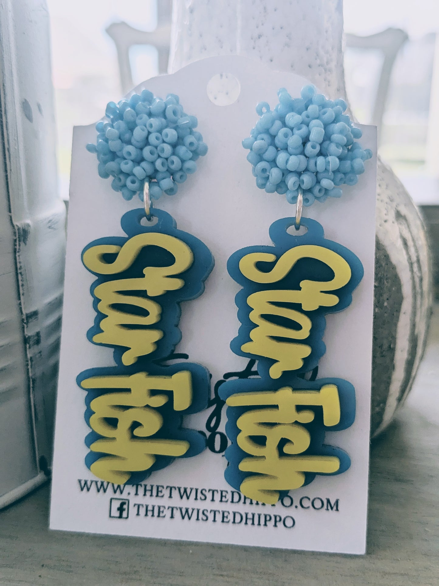 Star Fish Marigny dangle earrings