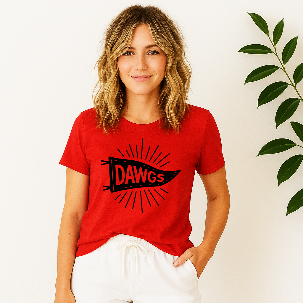 Retro Dawgs Pennant Shirt – Fontainebleau High