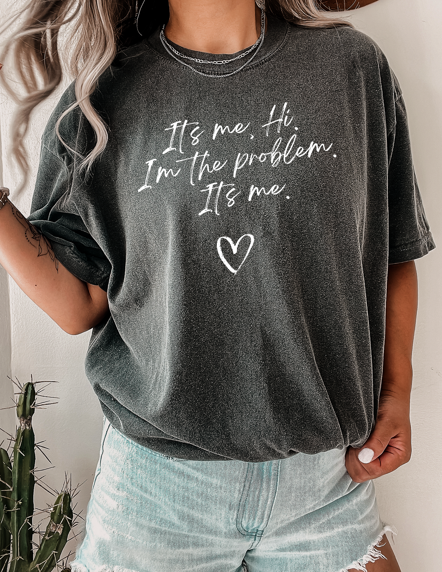 Hi, It's Me, I'm The Problem It's Me - Adult & Youth Comfort Colors Tee