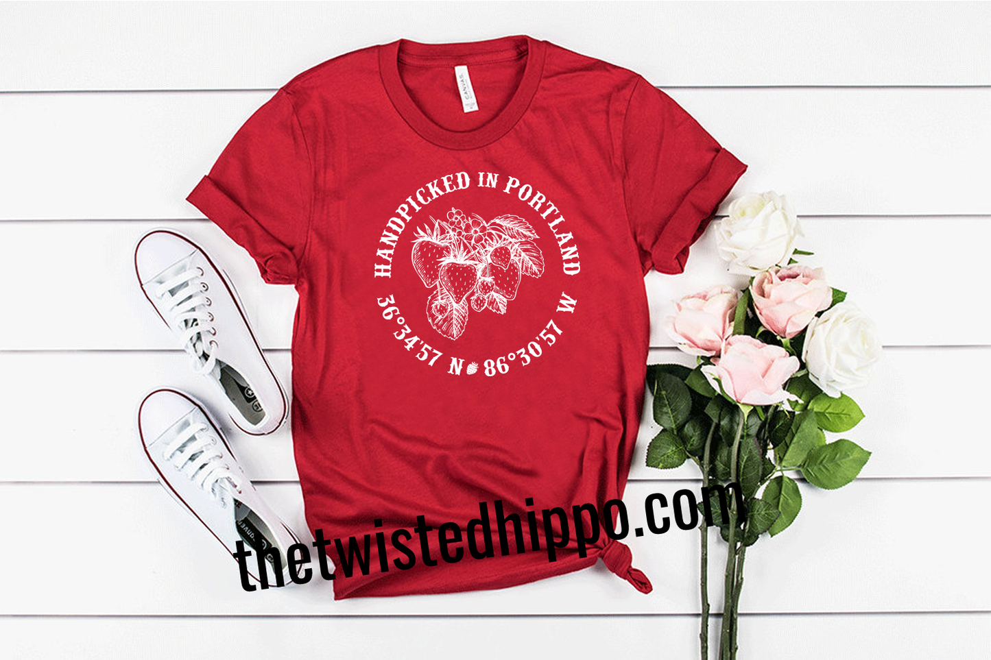 Handpicked in PORTLAND - Strawberry Festival T-shirt