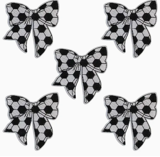 Coquette Bow SOCCER Patch Trucker Mesh Hats | ALL COLORS