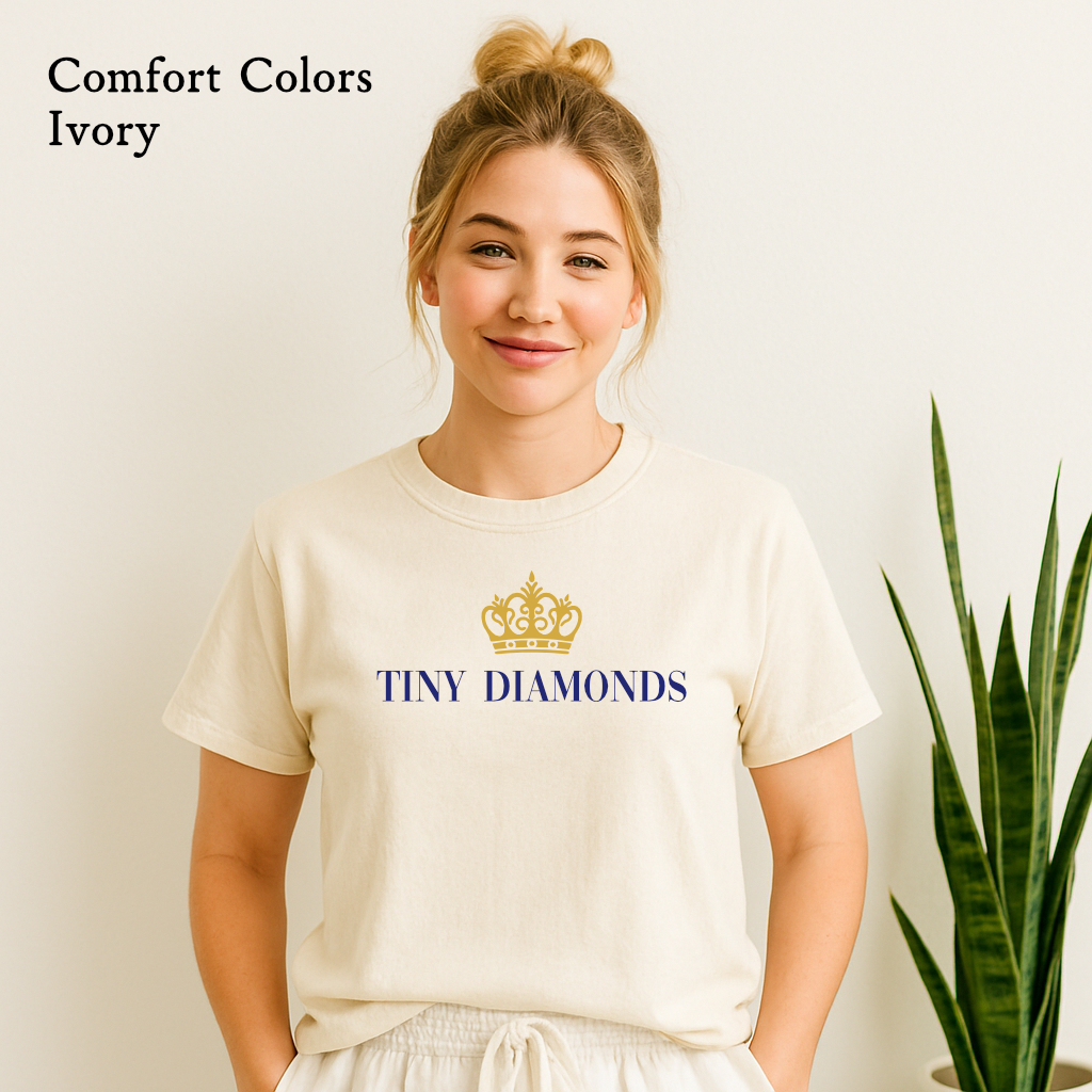 Crown Athletics Tiny DIamond Cheer Shirt – Luxe Crown Edition