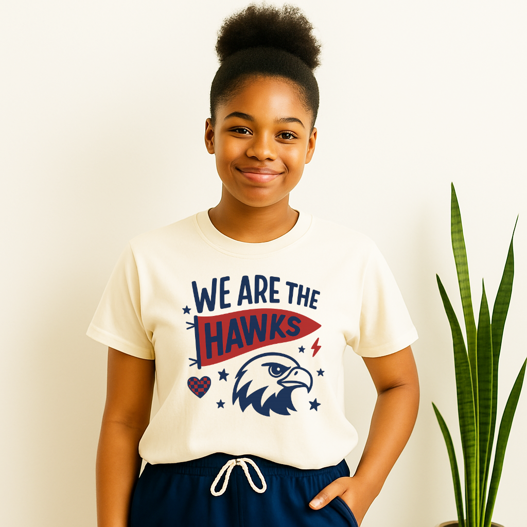 We Are The Hawks Tee – Archbishop Hannan High School Spiritwear