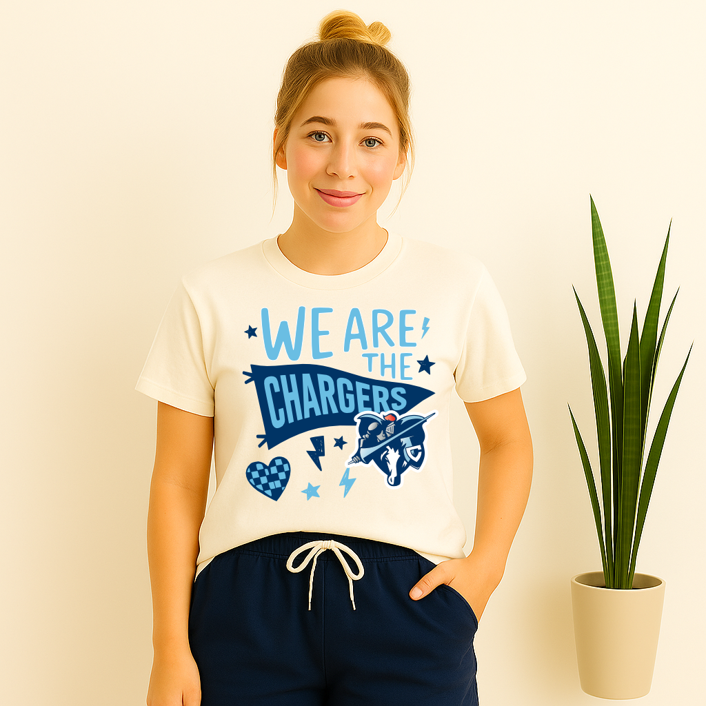 We are the Chargers Little League Football Shirt