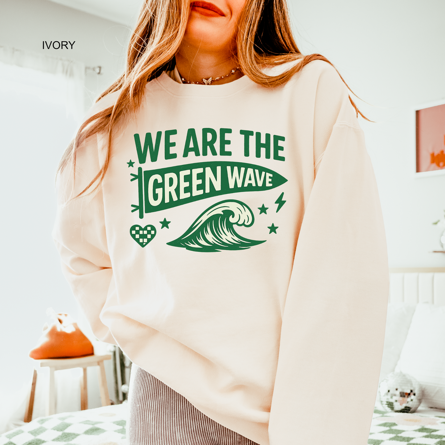 Ponchatoula High School Green Wave pride pullover