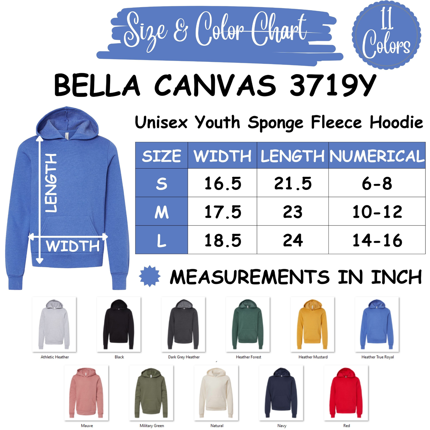 Hurricanes | Baseball | Youth Hoodie