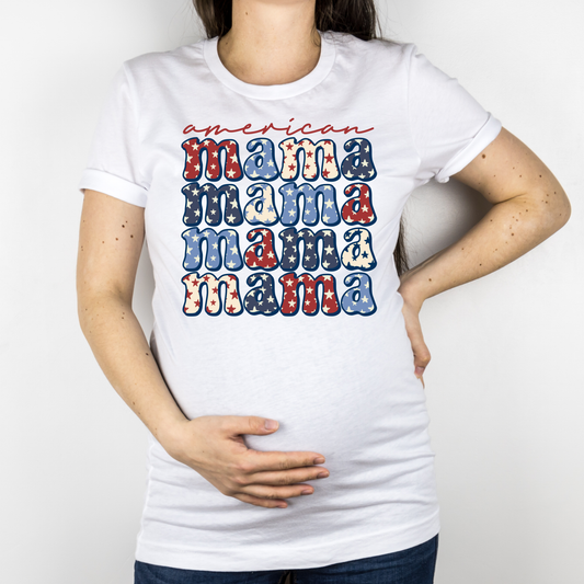 American Mama | Maternity | 4th of July | Patriotic