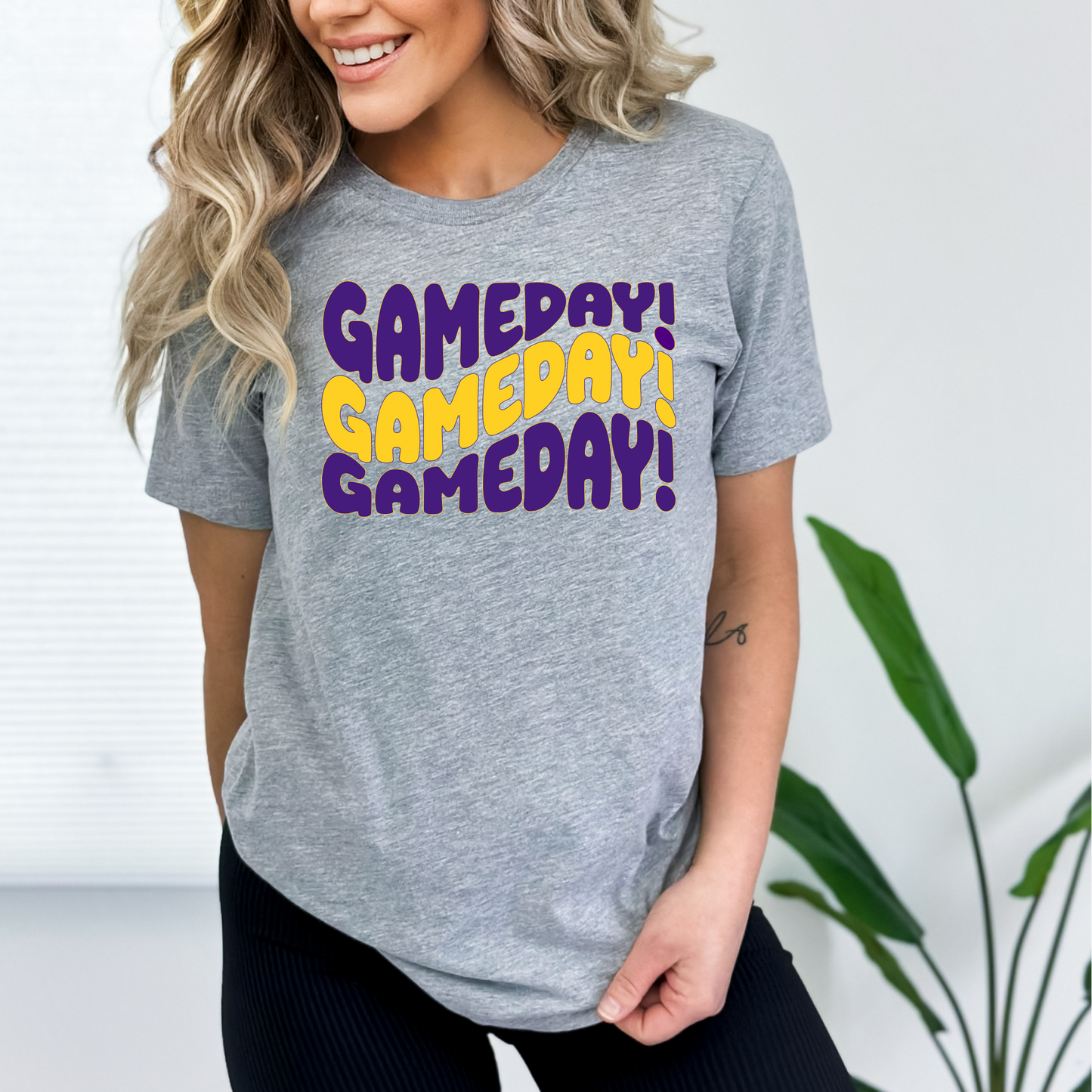 Groovy LSU GAME DAY T-shirt (Short & Long Sleeve)