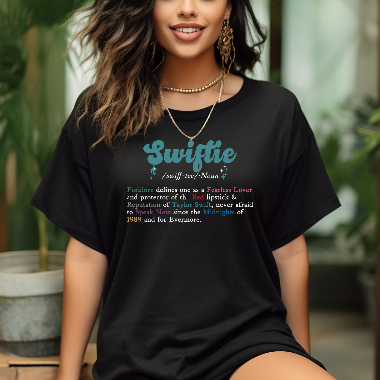 Definition of a Swiftie - Taylor Swift - Adult & Youth Comfort Colors Concert Tee