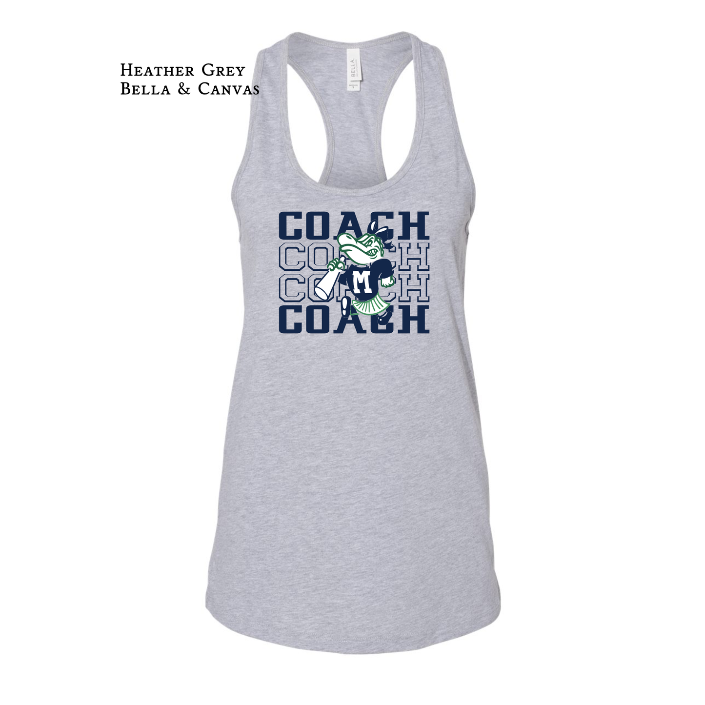 Cheer Coach | MYB | Gators | Cheerleading | Racerback Tank