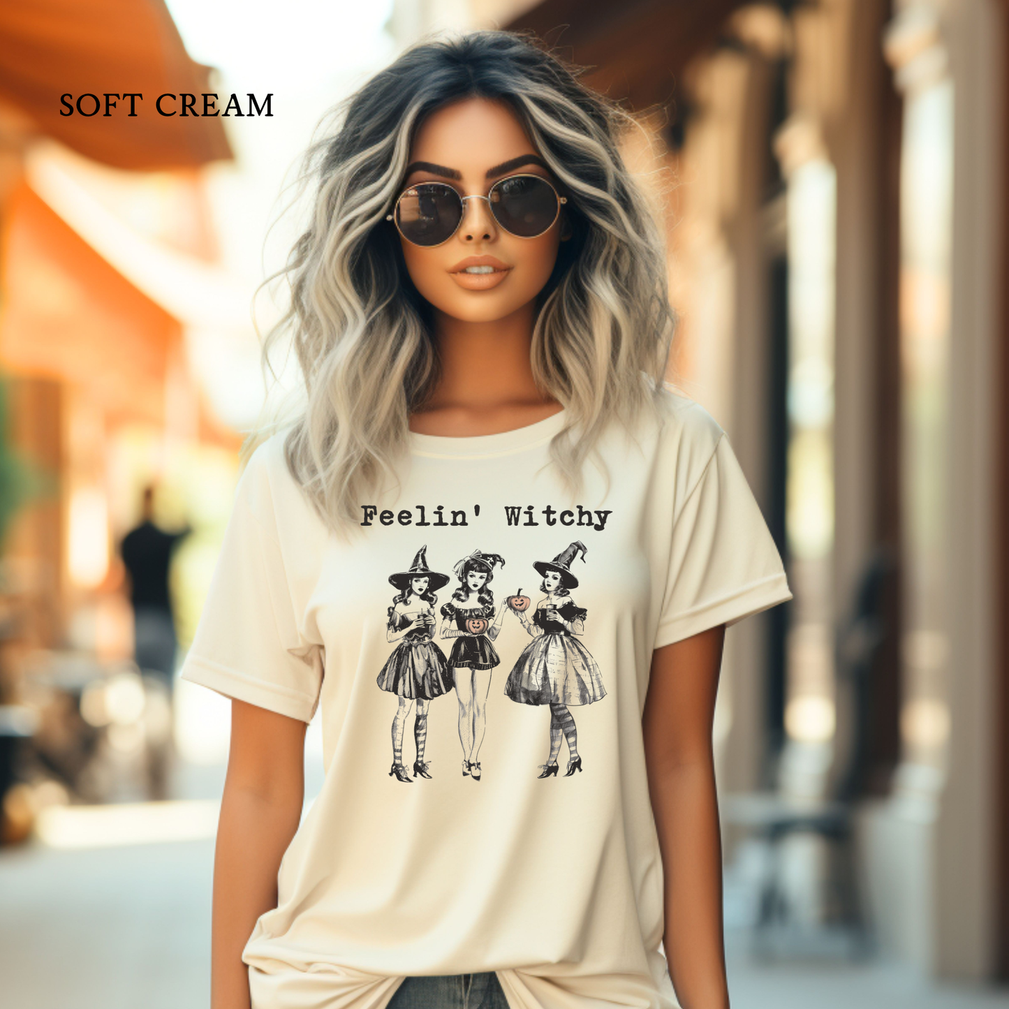 Unisex Feelin’ Witchy witchy tee by The Twisted Hippo