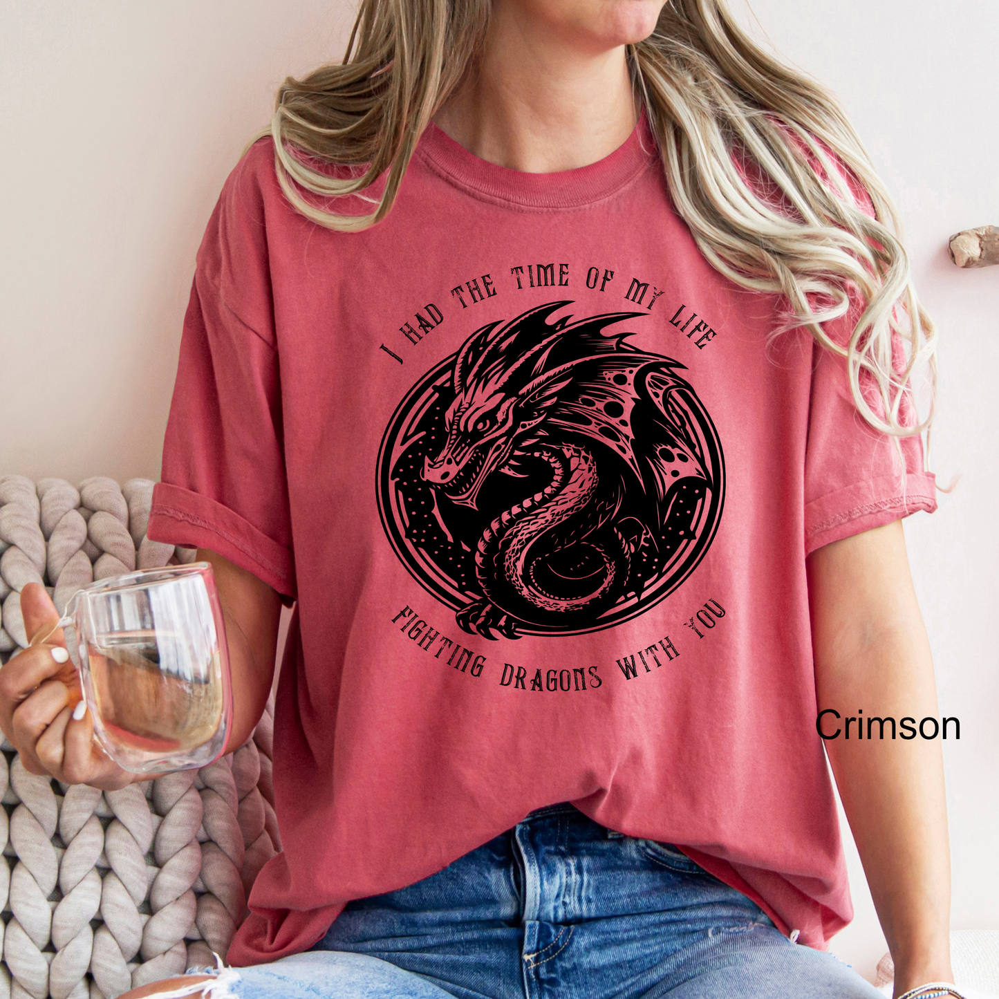 Fighting Dragons - Long Live - Adult & Youth Comfort Colors Concert Tee