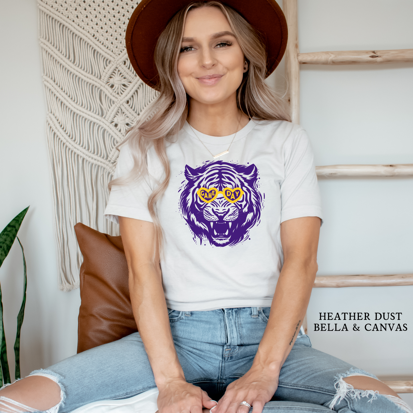 Tiger with Game Day Sunglasses | LSU | Tigers