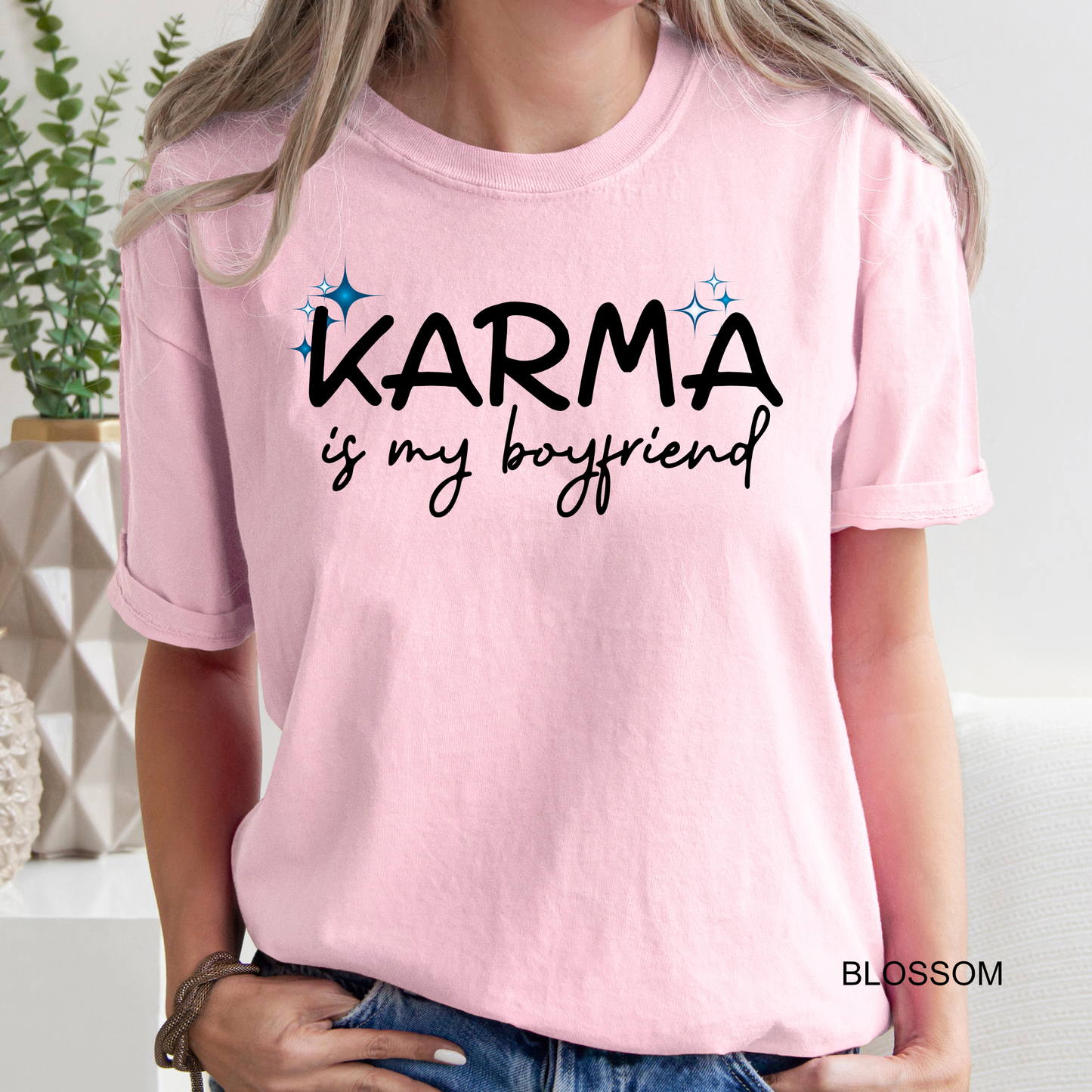Karma is my Boyfriend - Midnights -Karma - The Eras Tour - Taylor Swift - Adult Comfort Colors Concert Tee