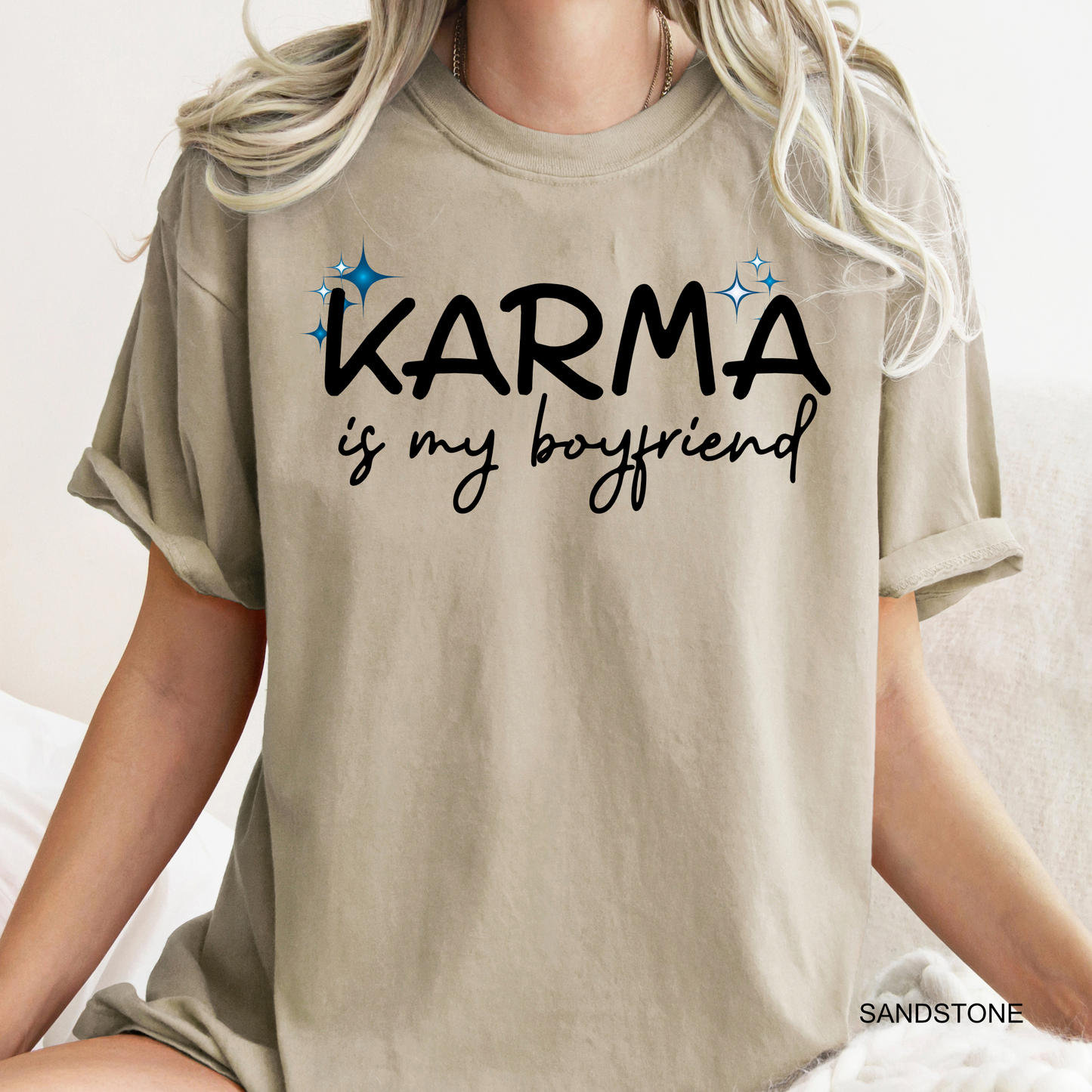 Karma is my Boyfriend - Midnights -Karma - The Eras Tour - Taylor Swift - Adult Comfort Colors Concert Tee