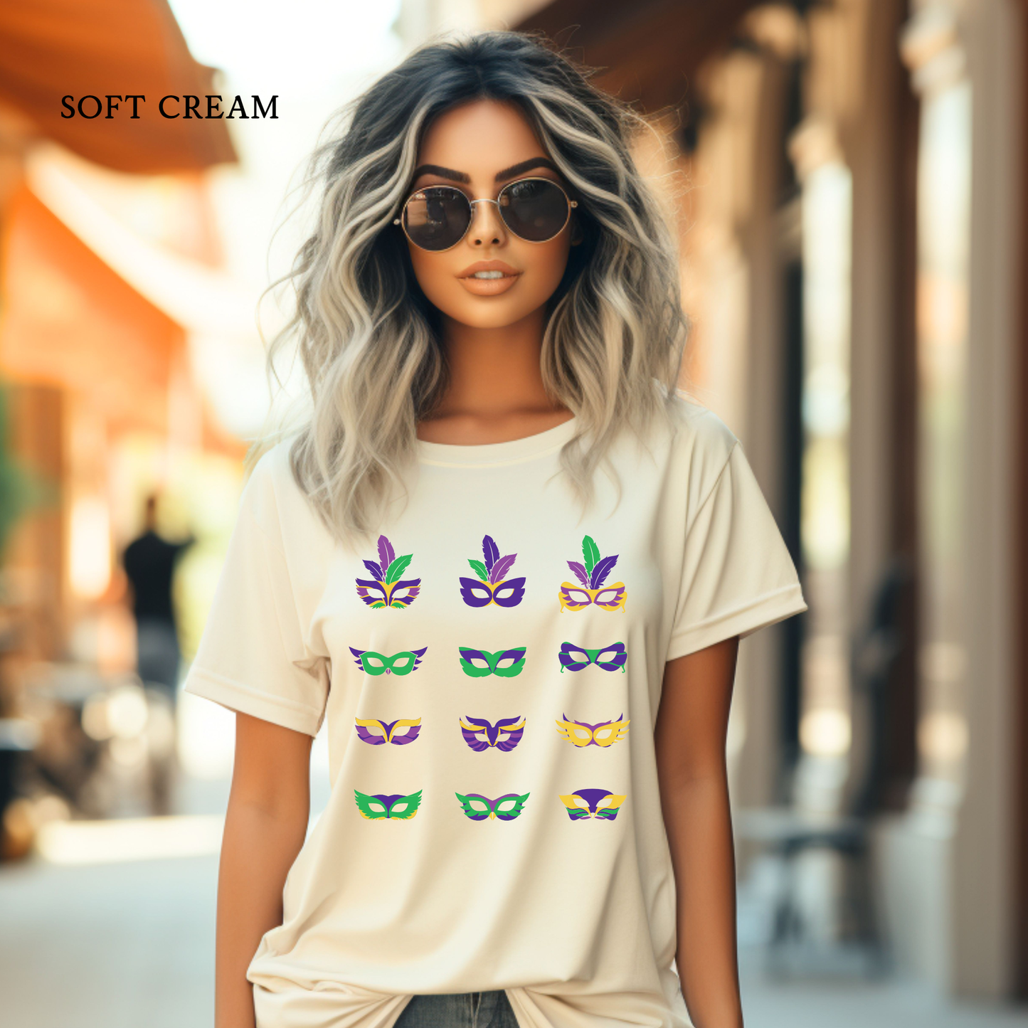 Mask in Rows | Mardi Gras | Kids & Adults
