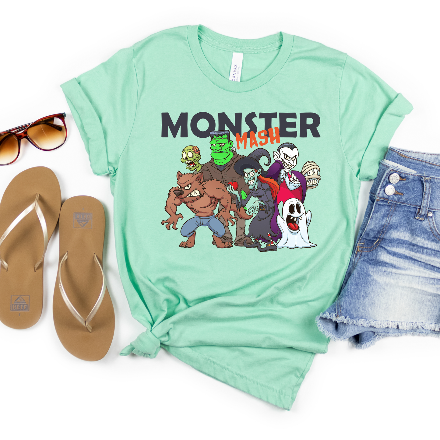 Monster Mash - Halloween Graphic Tee