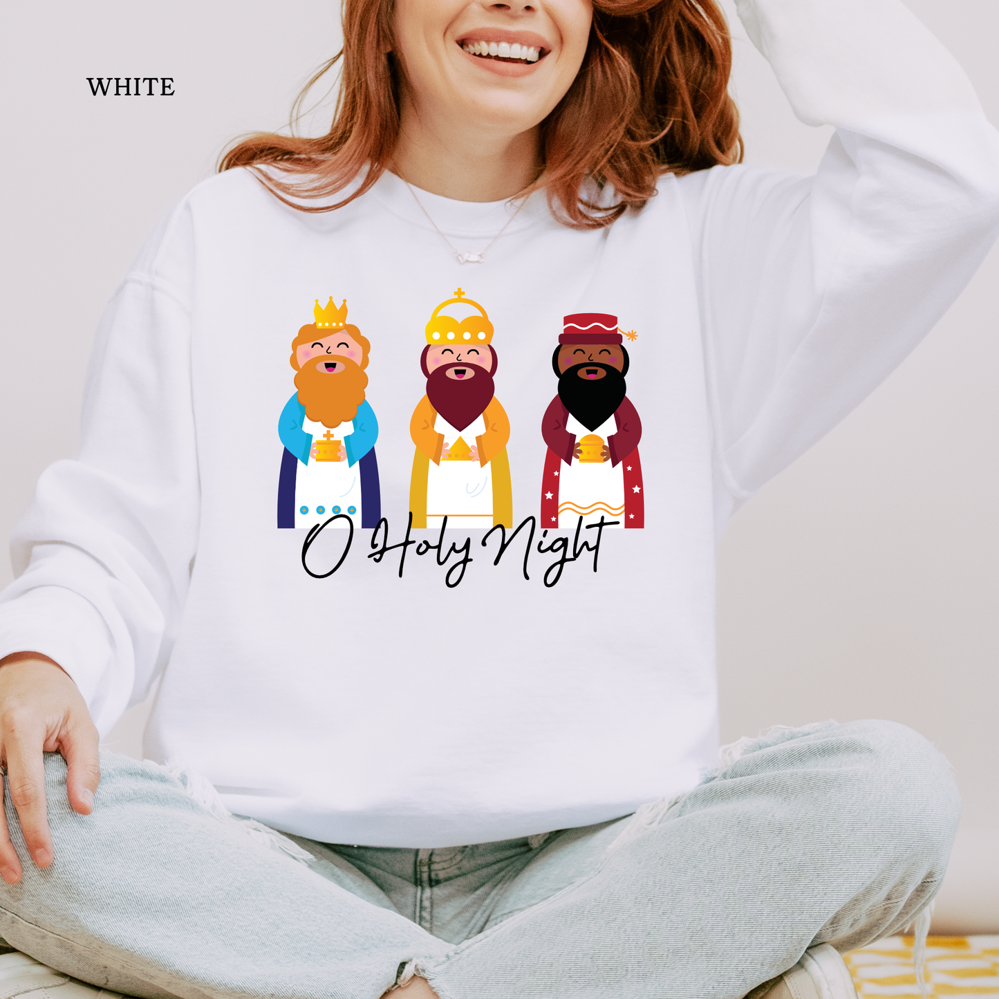 O Holy Night | Christmas Comfort Color Sweatshirts