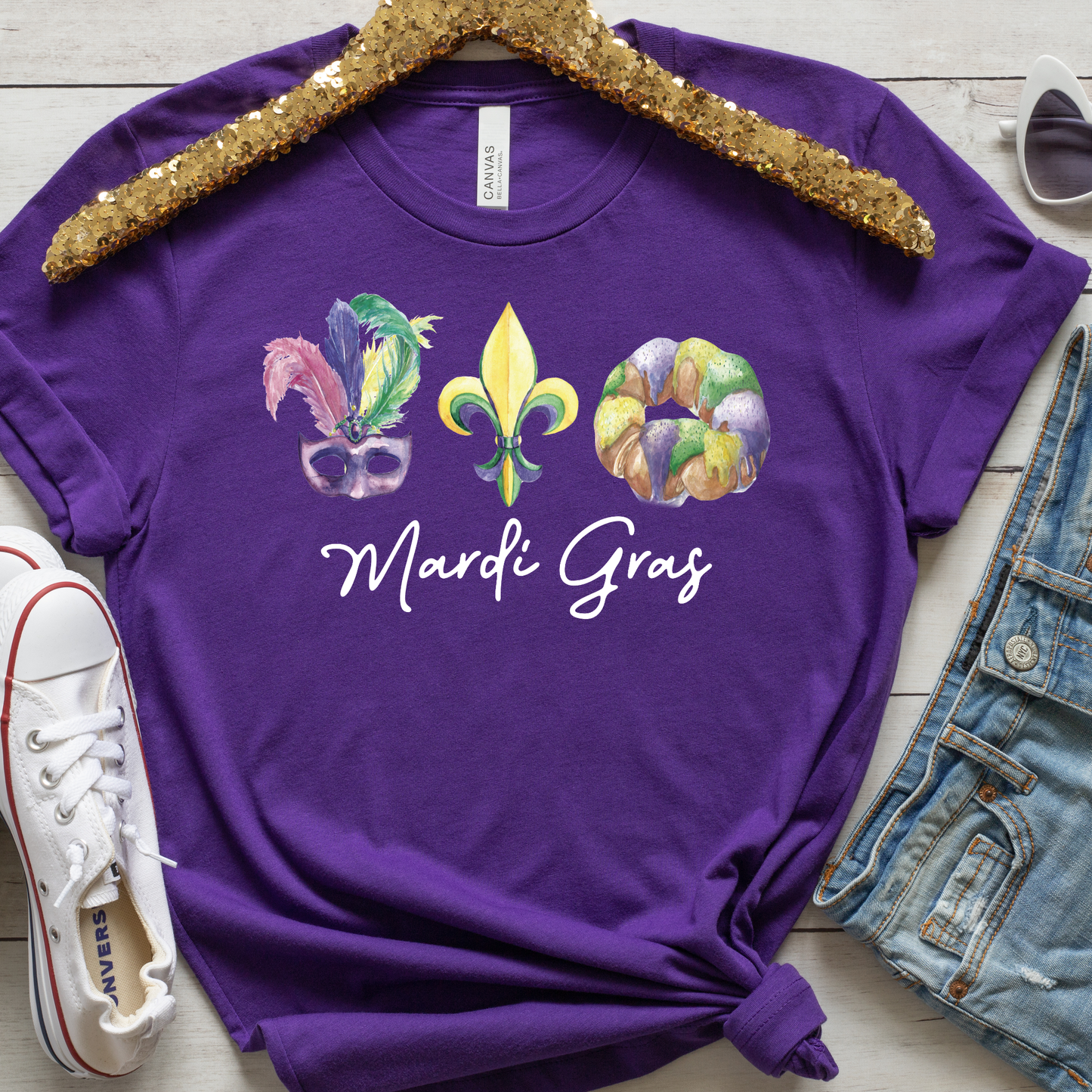 Peace Love King Cake | Mardi Gras | Kids & Adults