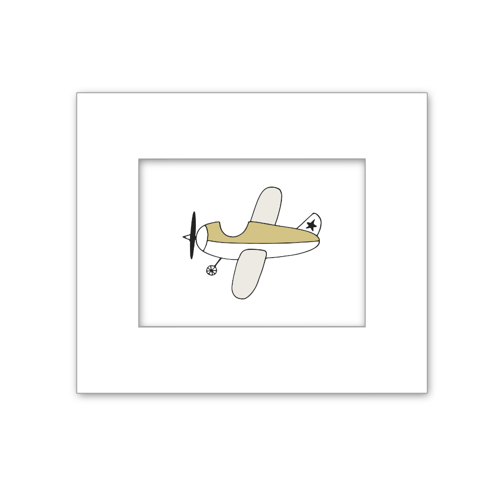 Plane | Printed Art 8 * 10