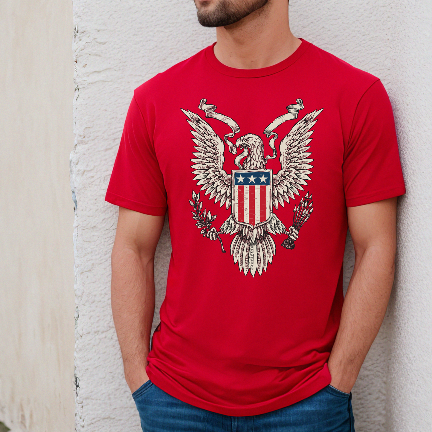 Patriotic Flag Eagle | 4th of July | Kids & Adults